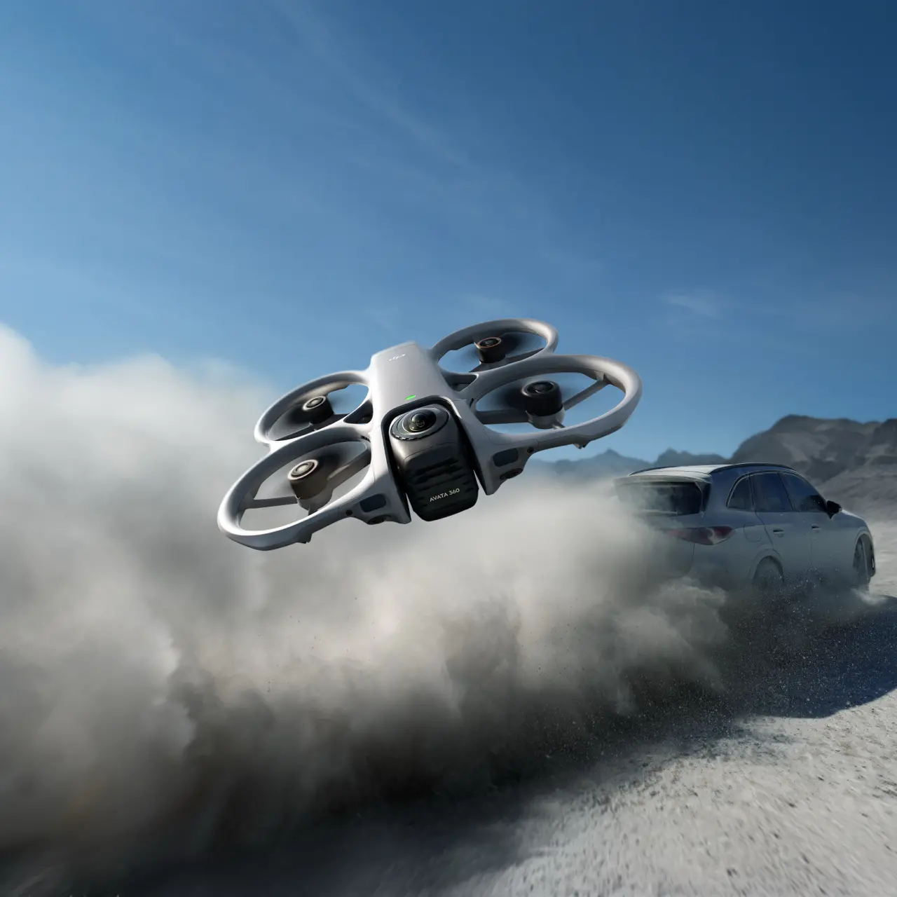DJI Avata 360 FPV drone with 1-inch dual sensors