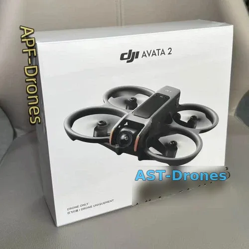 New DJI Avata 2 Drone ONLY - Including Gimbal Camera Protector & Propellers — certified used/refurbished, AST-Drones