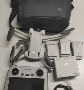 DJI Mini 3 Pro Fly More Combo with RC RM330 & 3pcs 2453mAh Batteries — certified used/refurbished, AST-Drones