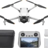 DJI Mini 3 Fly More Vlogger Combo (DJI RC ) 4K Drone with 3pcs 2453mAh Batteries — certified used/refurbished, AST-Drones